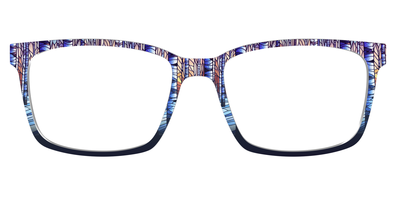 The Birch Woods Stained Glass - Lifestyle Kirby Top Image - Pair Eyewear