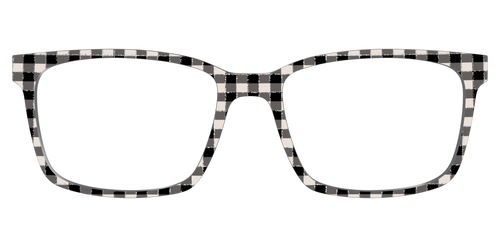 The Black Buffalo Check with Glitter - Kirby Top - Pair Eyewear