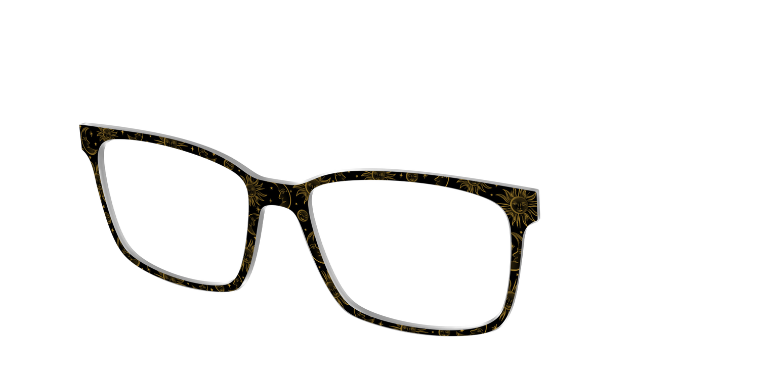The Black Celestial - Angle Top Image - Pair Eyewear