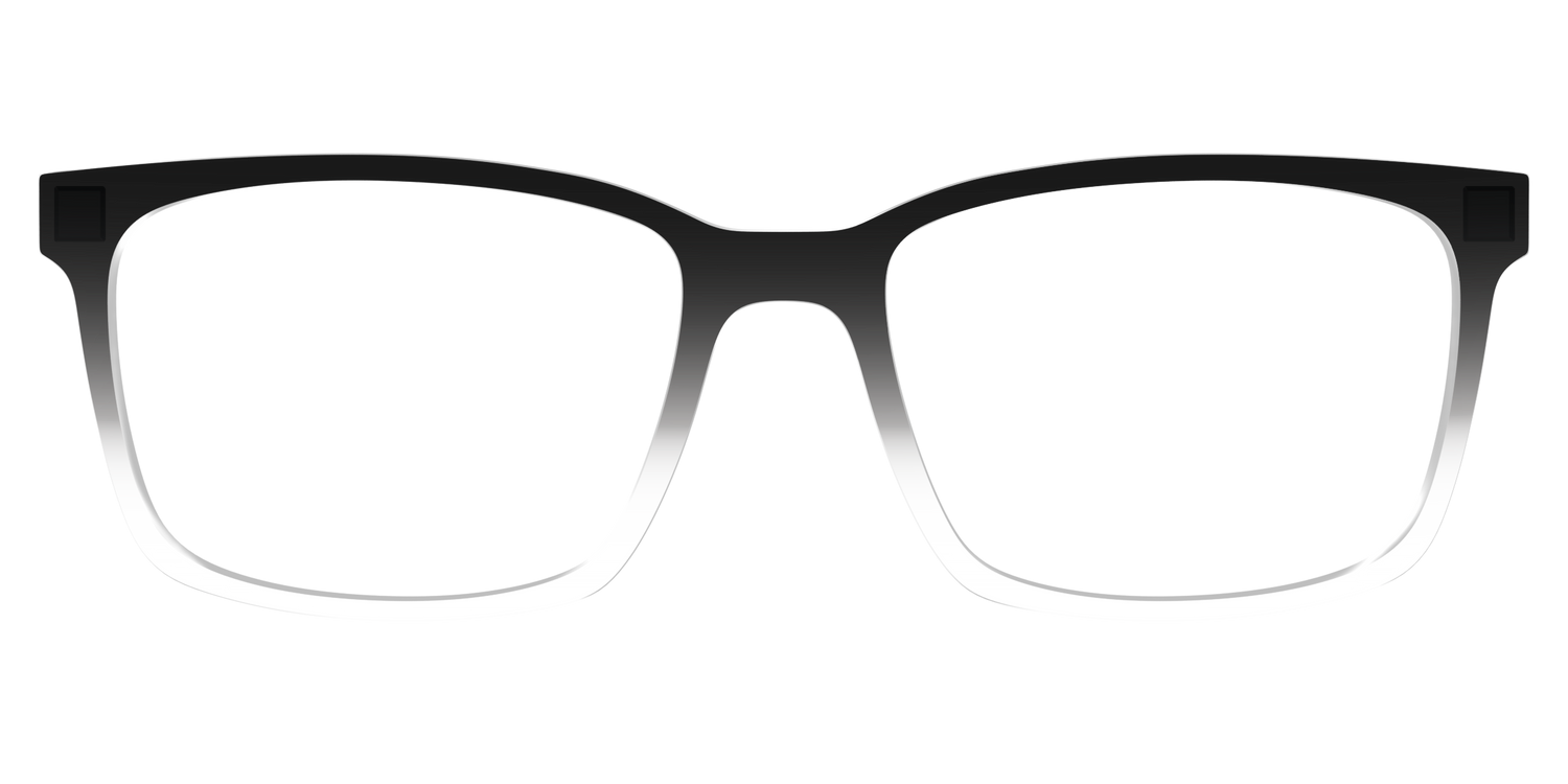 The Black Gradient Crystal - Lifestyle Kirby Top Image - Pair Eyewear