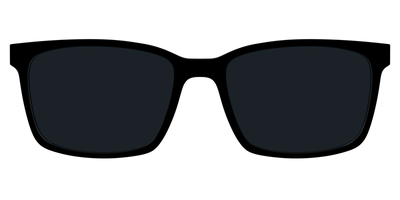 The Non-Polarized Black Sun Top - Front Top Thumbnail - Pair Eyewear