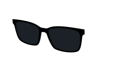 The Non-Polarized Black Sun Top - Angle Top Thumbnail - Pair Eyewear