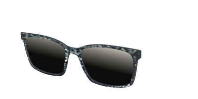 The Polarized Black Prism Sun Top - Angle Top Thumbnail - Pair Eyewear