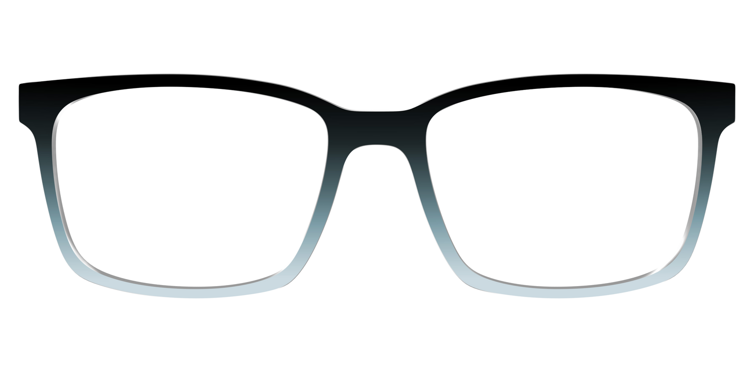 The Black to Blue Smoke Gradient - Lifestyle Kirby Top Image - Pair Eyewear