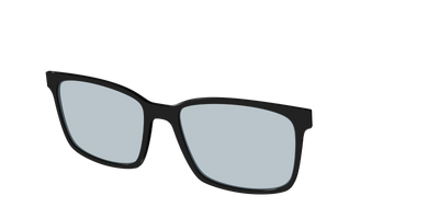 The Black With Slate Blue lens - Angle Top Thumbnail - Pair Eyewear