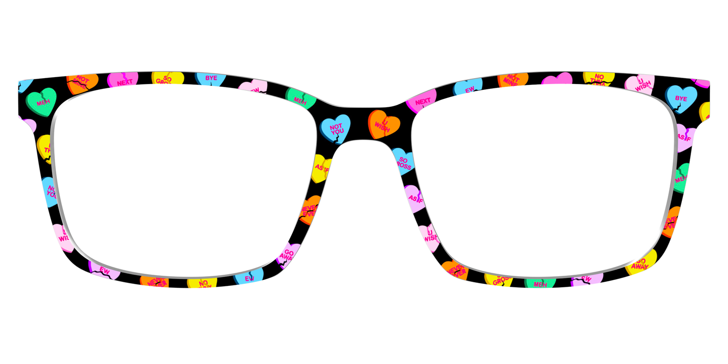 The Broken Candy Hearts - Lifestyle Kirby Top Image - Pair Eyewear