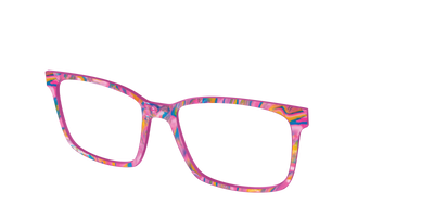 The Bubble Gum Pearl Marble - Angle Top Thumbnail - Pair Eyewear