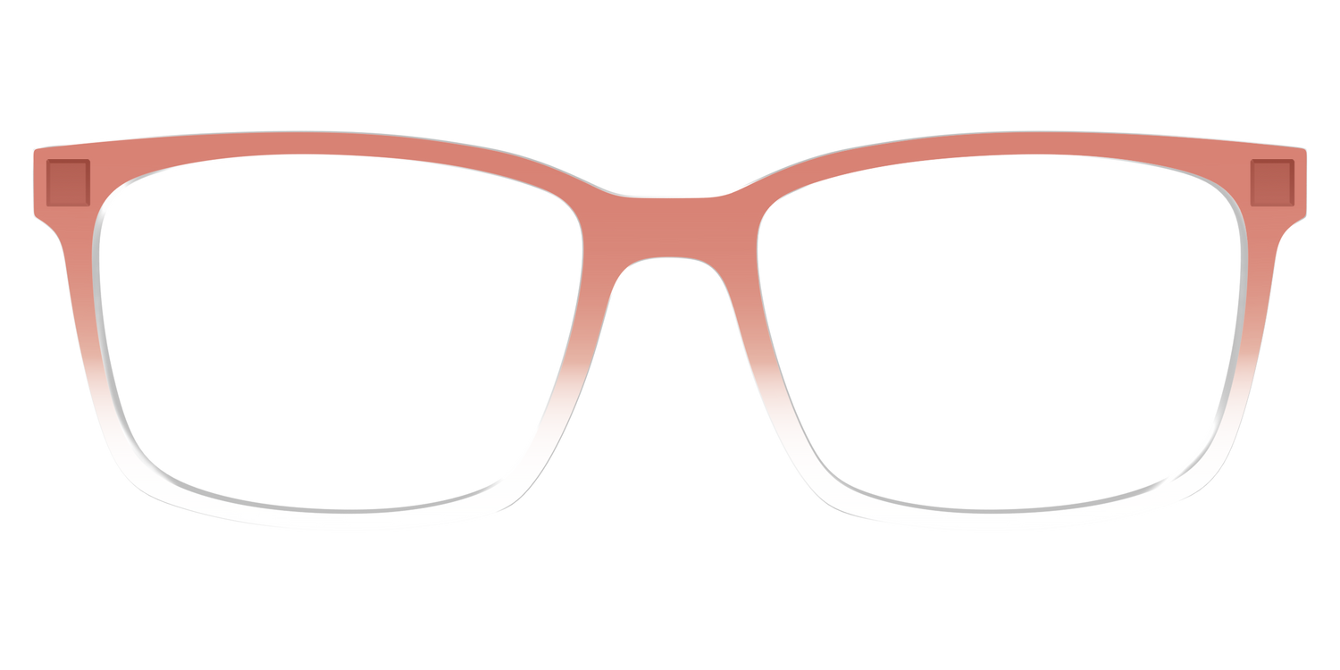 The Burnt Orange Gradient Crystal - Lifestyle Kirby Top Image - Pair Eyewear