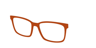 The Burnt Orange - Angle Top Thumbnail - Pair Eyewear