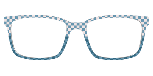 The Cerulean Check Split - Kirby Top - Pair Eyewear