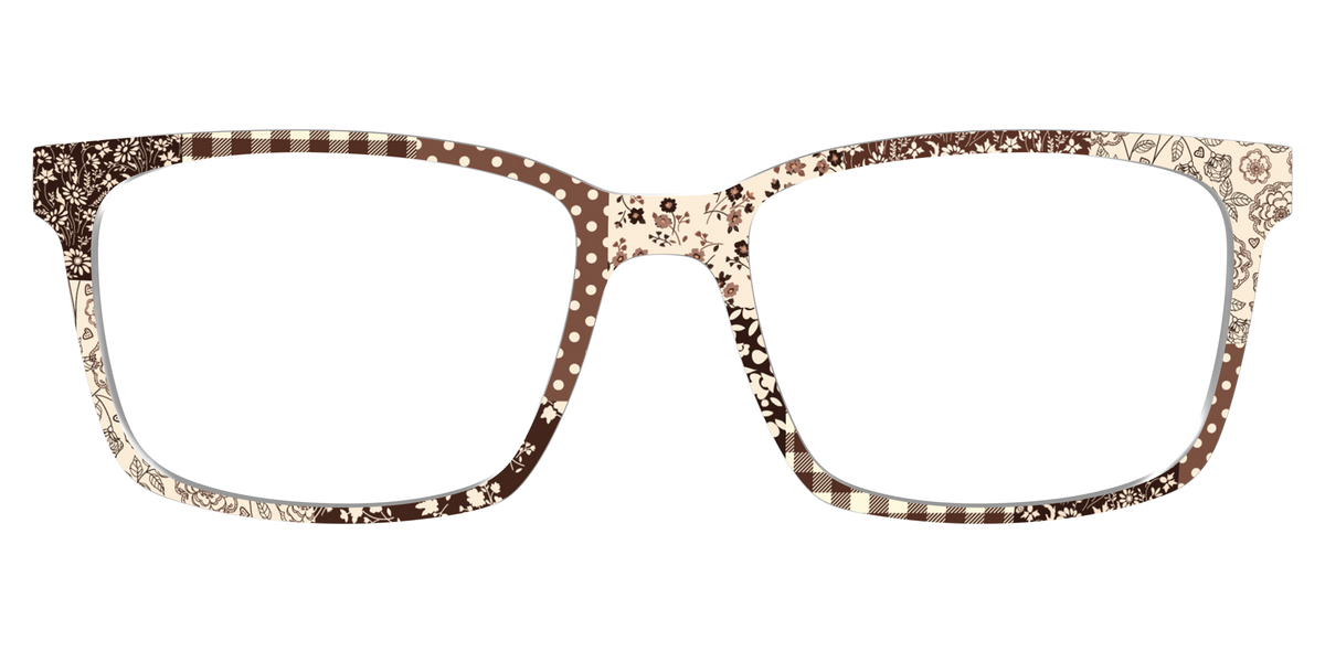The Chestnut Patchwork - Lifestyle Kirby Top Image - Pair Eyewear