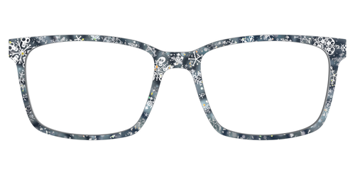 The Christmas Town Snow Globe with Holographic Glitter - Kirby Top - Pair Eyewear