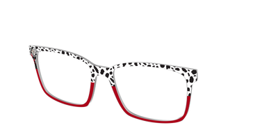 Cruella's Wicked Glamour Split - Angle Top Thumbnail - Pair Eyewear