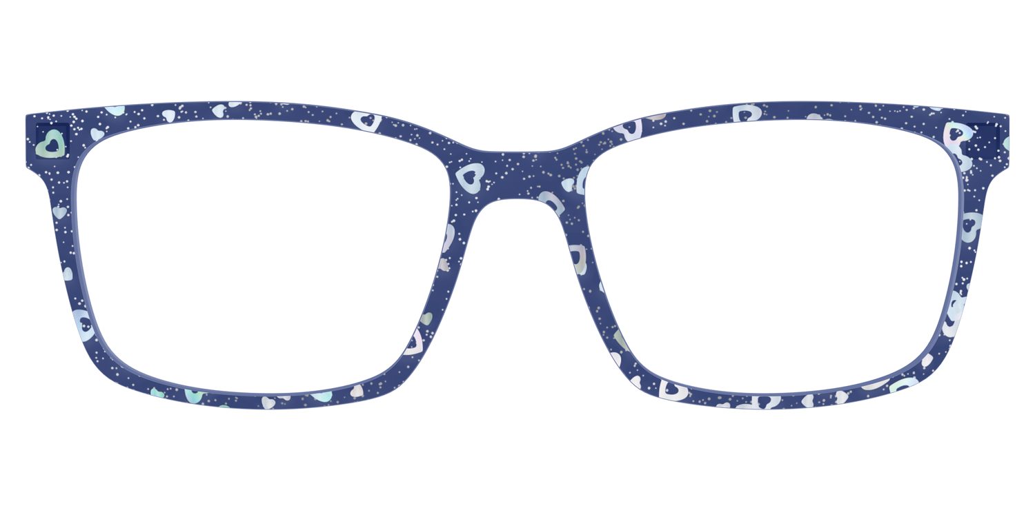 The Denim Heart Glitter Crystal - Lifestyle Kirby Top Image - Pair Eyewear