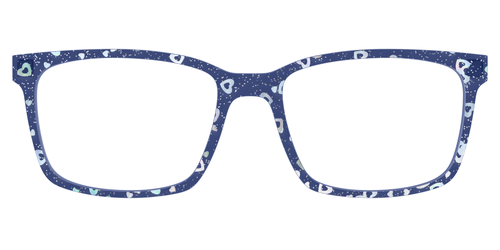 The Denim Heart Glitter Crystal - Kirby Top - Pair Eyewear