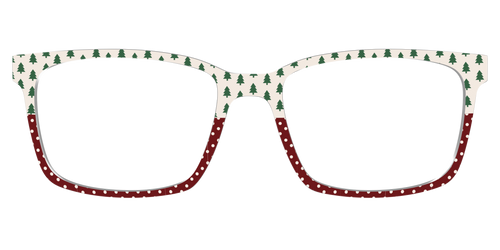 The Evergreen Pin Dot Split - Kirby Top - Pair Eyewear