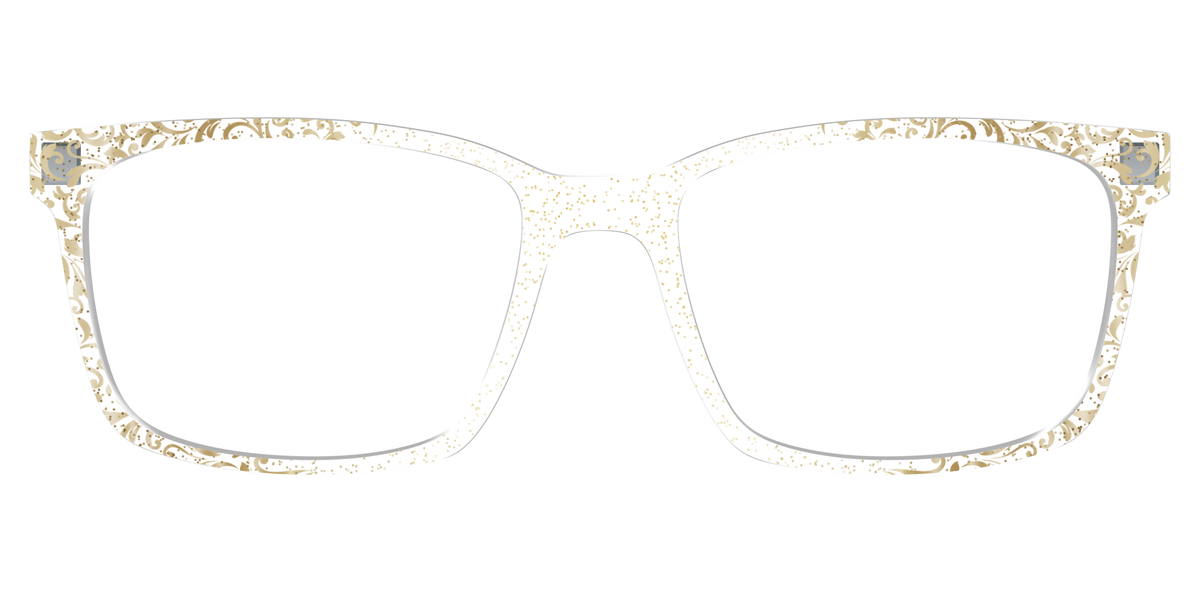 The Golden Flair Glitter Crystal with Gold Foil - Lifestyle Kirby Top Image - Pair Eyewear