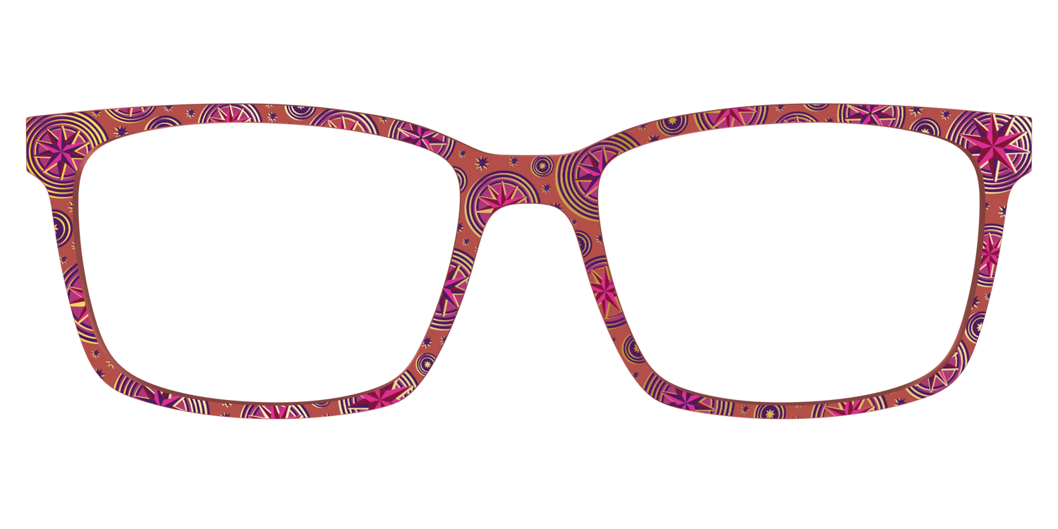 The Gold Foil Luna Lovegood™ - Lifestyle Kirby Top Image - Pair Eyewear
