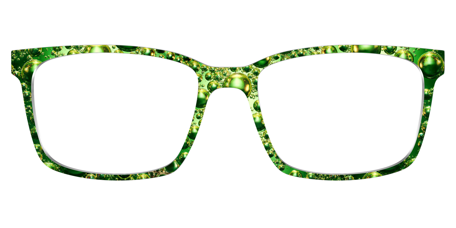 The Green Bev Bubbles - Lifestyle Kirby Top Image - Pair Eyewear