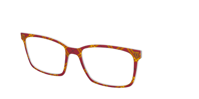 The Gryffindor™ Plaid - Angle Top Thumbnail - Pair Eyewear