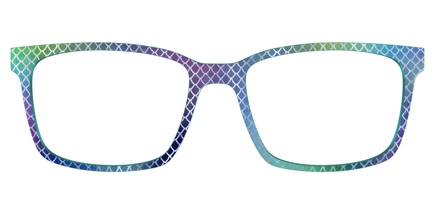 The Holographic Dragon Scales - Lifestyle Kirby Top Image - Pair Eyewear