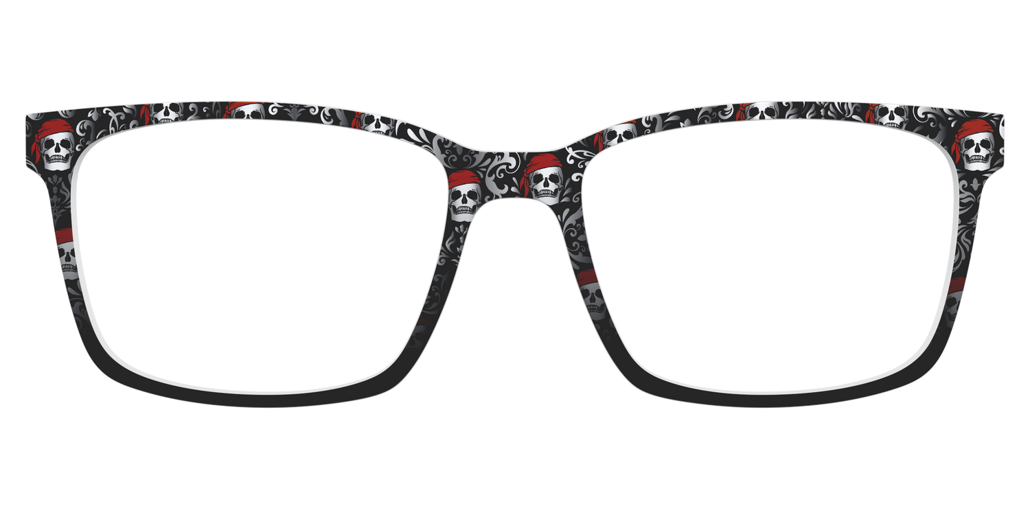 The Jolly Roger Damask - Lifestyle Kirby Top Image - Pair Eyewear