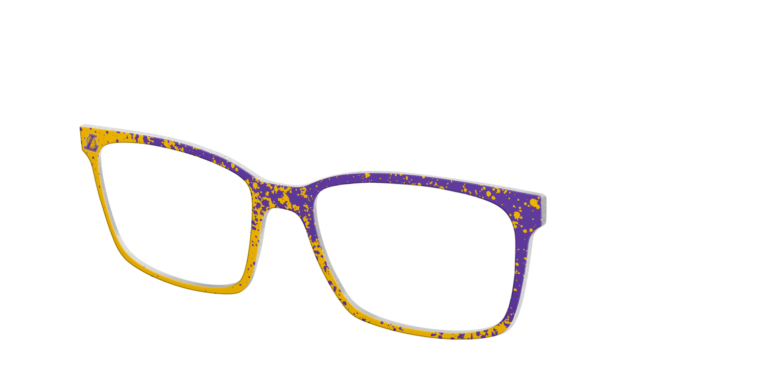 Lakers Splatter - Angle Top Image - Pair Eyewear