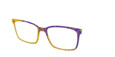 Lakers Splatter - Angle Top Thumbnail - Pair Eyewear