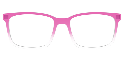 The Magenta Gradient Crystal - Kirby Top - Pair Eyewear