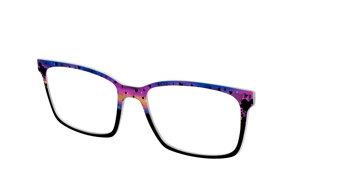 The Mickey & Minnie Shadow Play - Angle Top Image - Pair Eyewear