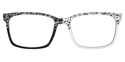 The Musical Shimmer Split - Kirby Top - Pair Eyewear