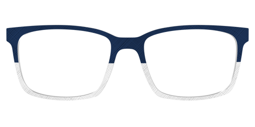 The Navy Plaid Crystal Split - Kirby Top - Pair Eyewear