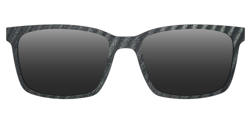 The Polarized Obsidian Stripe Sun Top - Kirby Top - Pair Eyewear