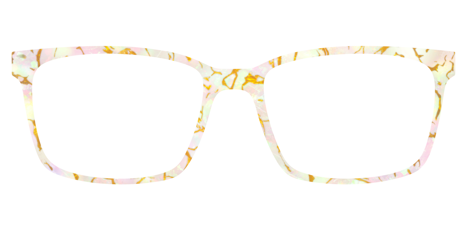 The Opalescent Pearl with Gold Streaks - Lifestyle Kirby Top Image - Pair Eyewear