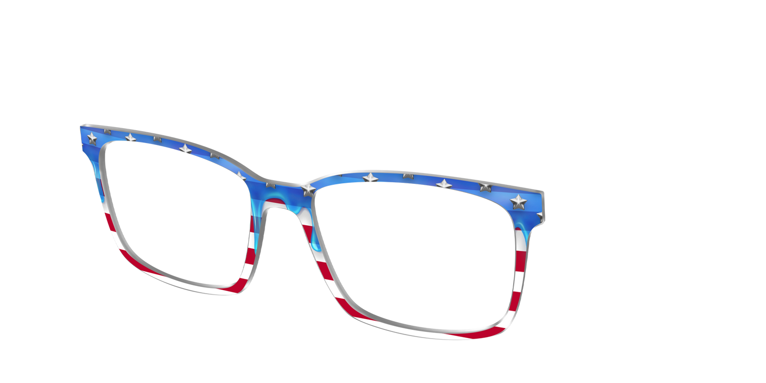 The Patriotic Slime - Angle Top Image - Pair Eyewear
