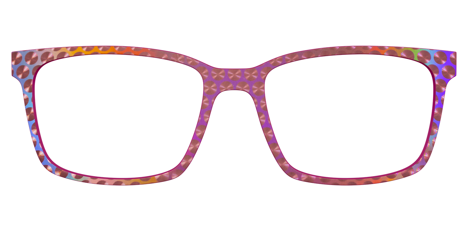 The Pink Holographic Spheres - Lifestyle Kirby Top Image - Pair Eyewear