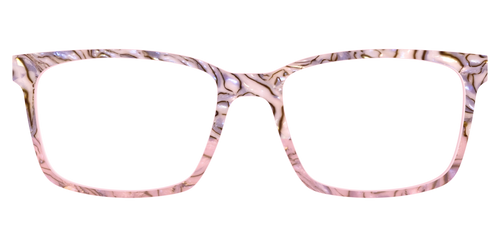 The Pink Conch Shell Pearl Crystal Split - Kirby Top - Pair Eyewear