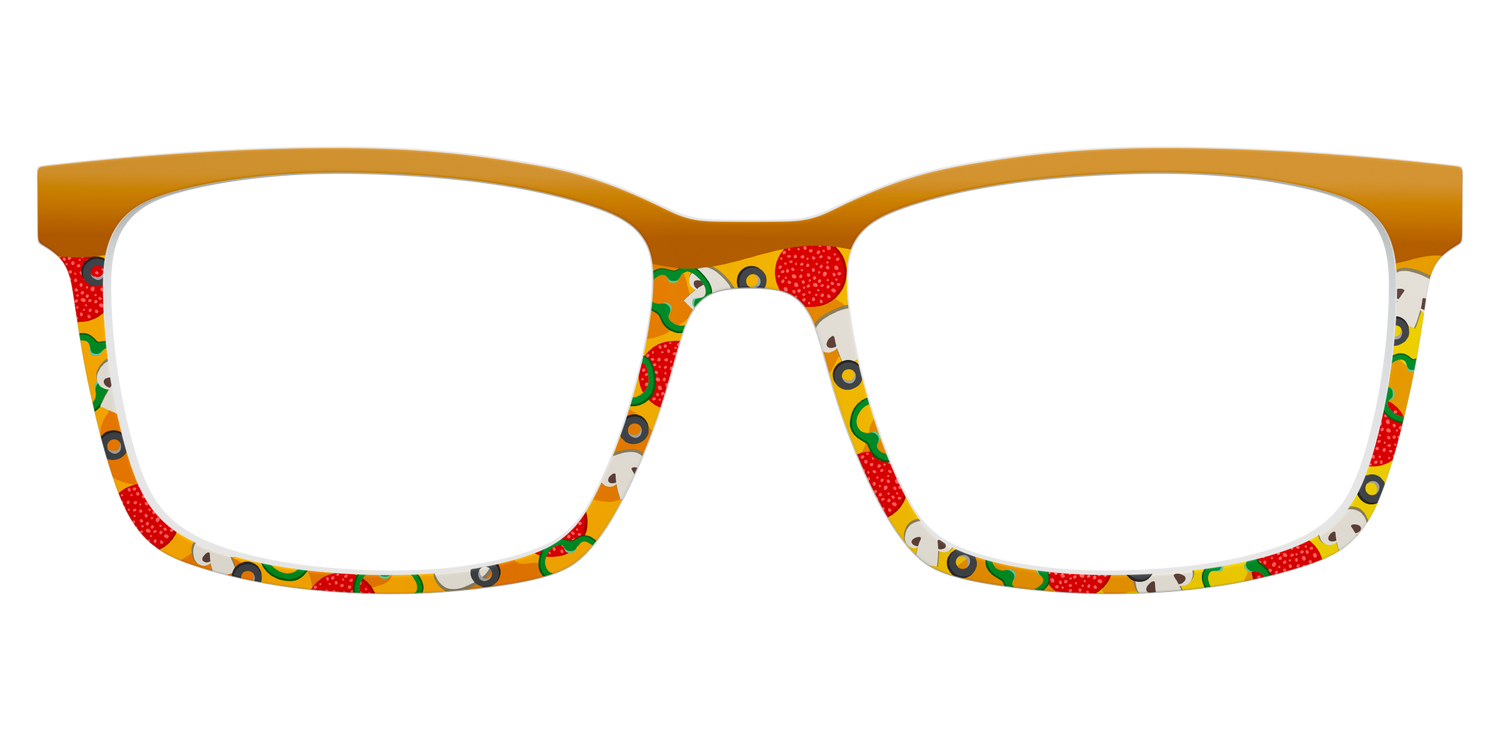 The Pizza - Lifestyle Kirby Top Image - Pair Eyewear