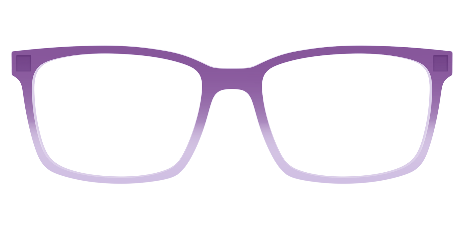 The Plum to Lilac Gradient Crystal - Lifestyle Kirby Top Image - Pair Eyewear