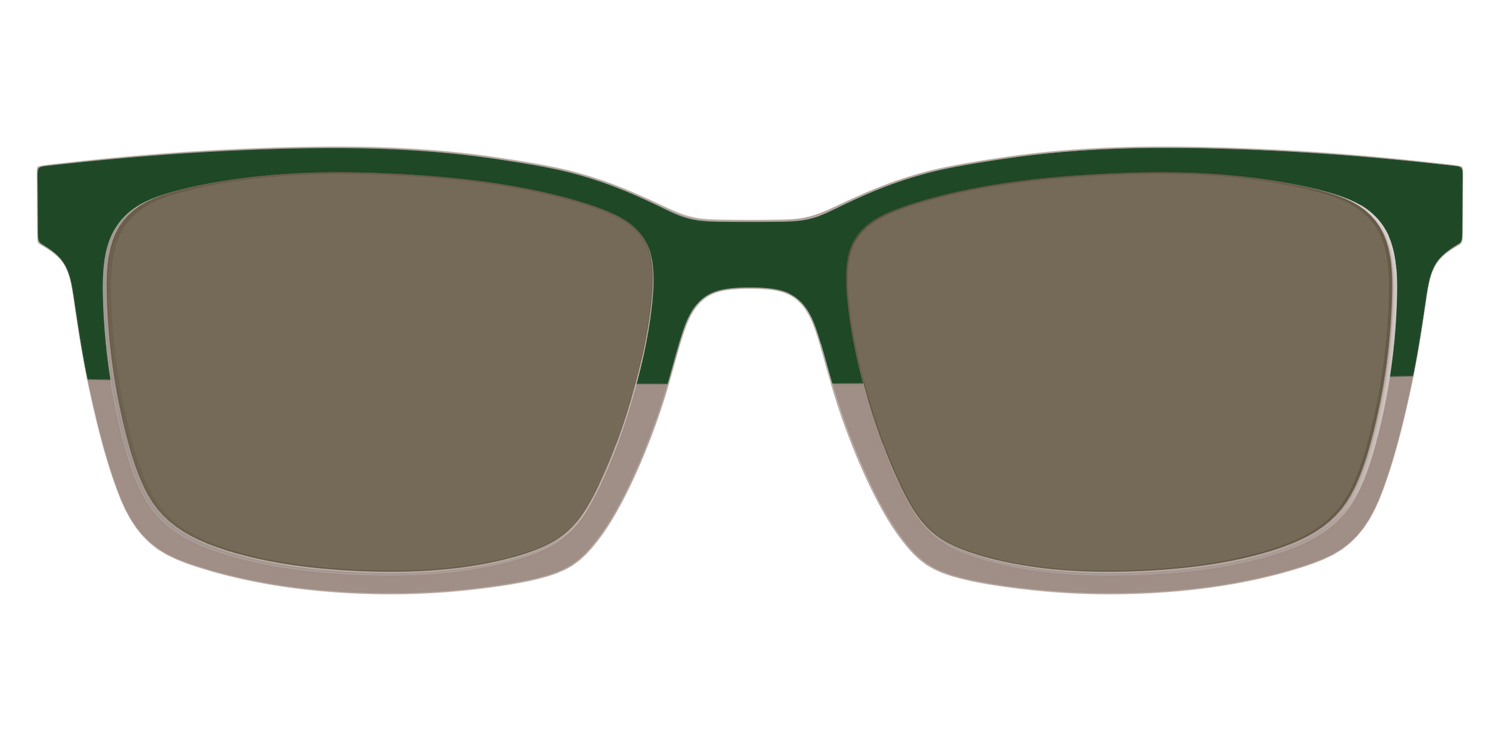 The Polarized Cedar & Sap Crystal Split Sun Top - Lifestyle Kirby Top Image - Pair Eyewear