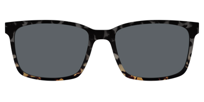 The Polarized Shadow Tortoise Sun Top - Front Top Thumbnail - Pair Eyewear
