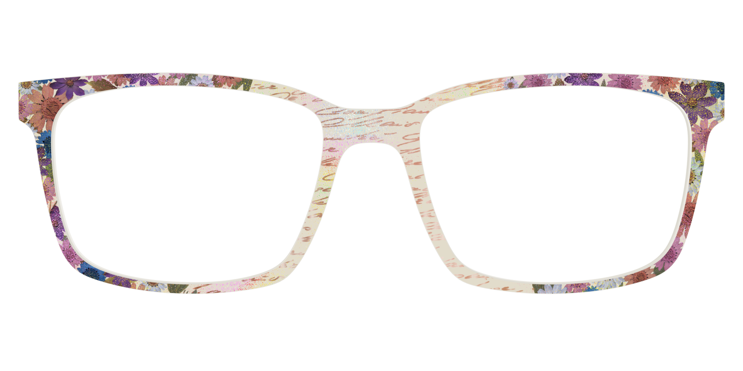 The Pressed Flowers with Foil Crystal - Lifestyle Kirby Top Image - Pair Eyewear