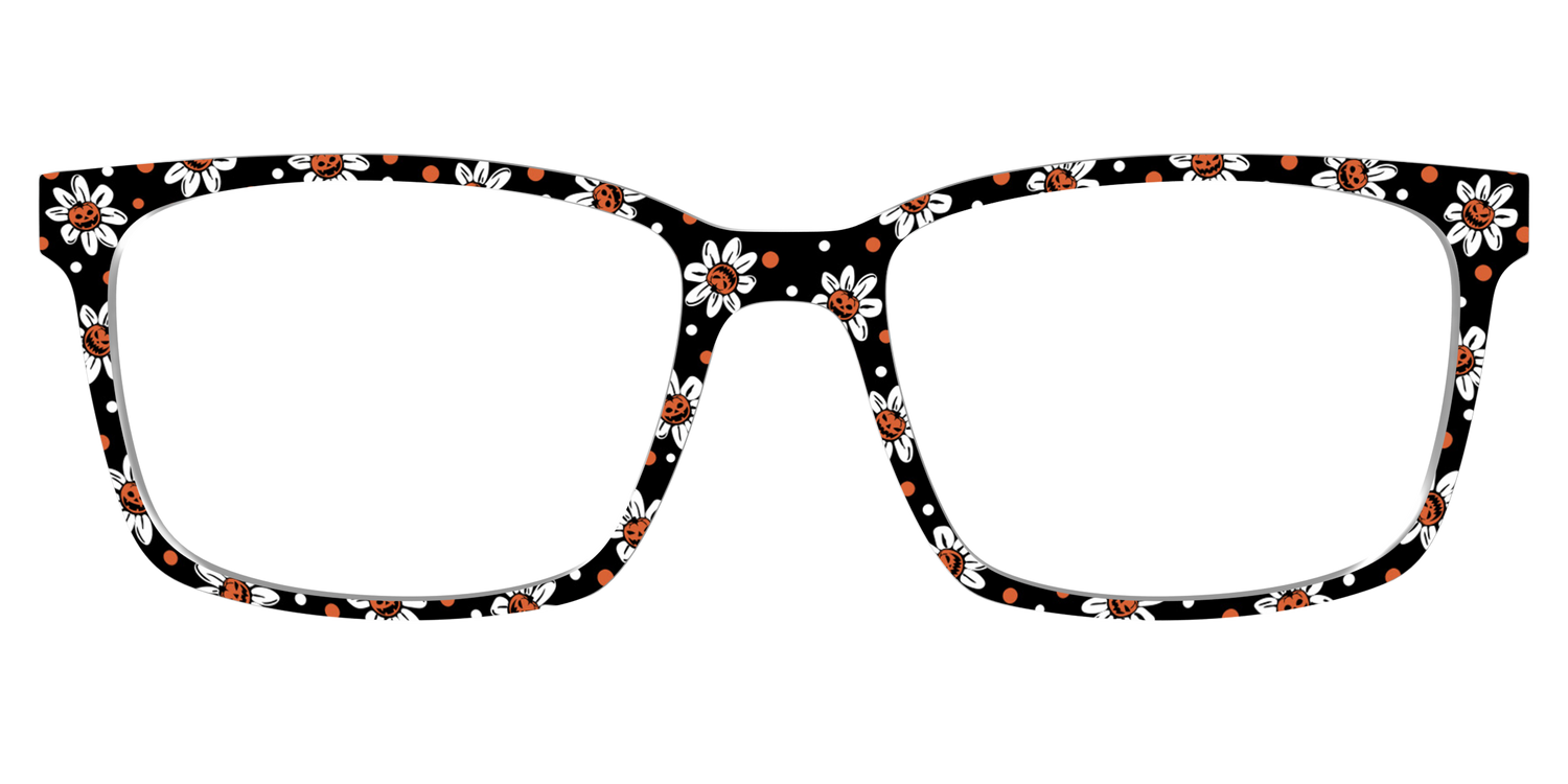 The Pumpkin Daisy Dot - Lifestyle Kirby Top Image - Pair Eyewear