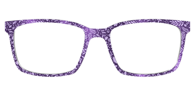 The Purple Shimmer Botanical - Front Top Thumbnail - Pair Eyewear