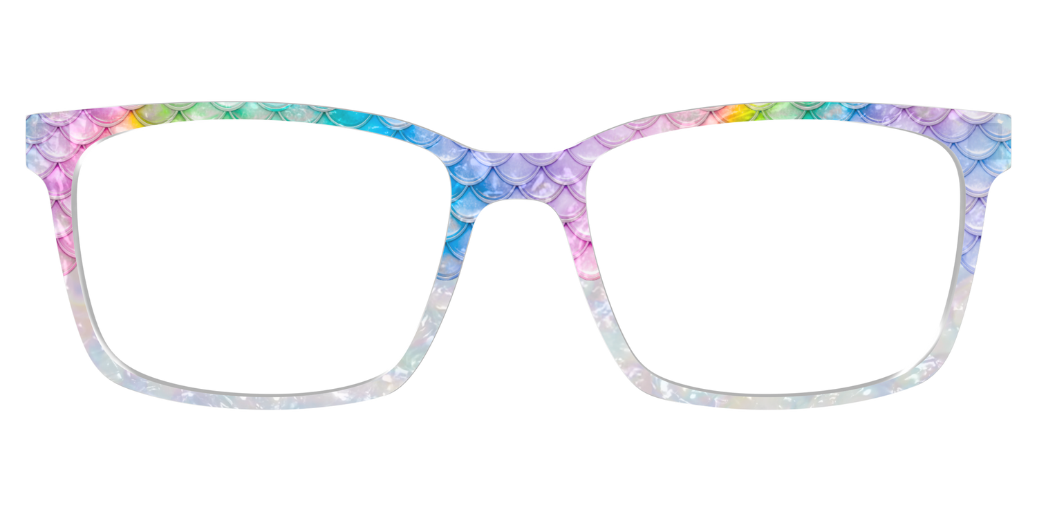 The Rainbow Pearl Scales Crystal - Lifestyle Kirby Top Image - Pair Eyewear