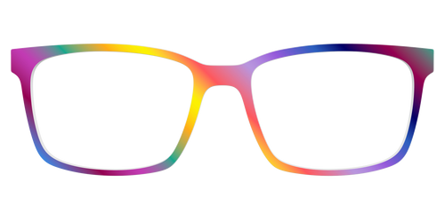 The School Spirit Gradient - Kirby Top - Pair Eyewear