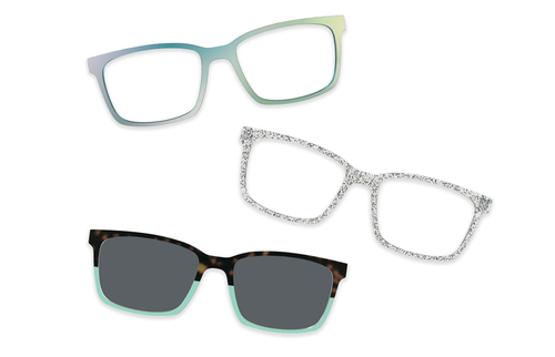 Seafoam Clear - Set - Pair Eyewear