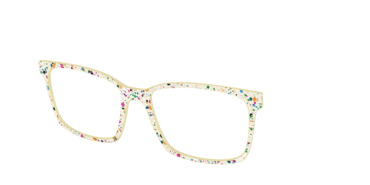 The Shimmer Speckled Egg - Angle Top Image - Pair Eyewear