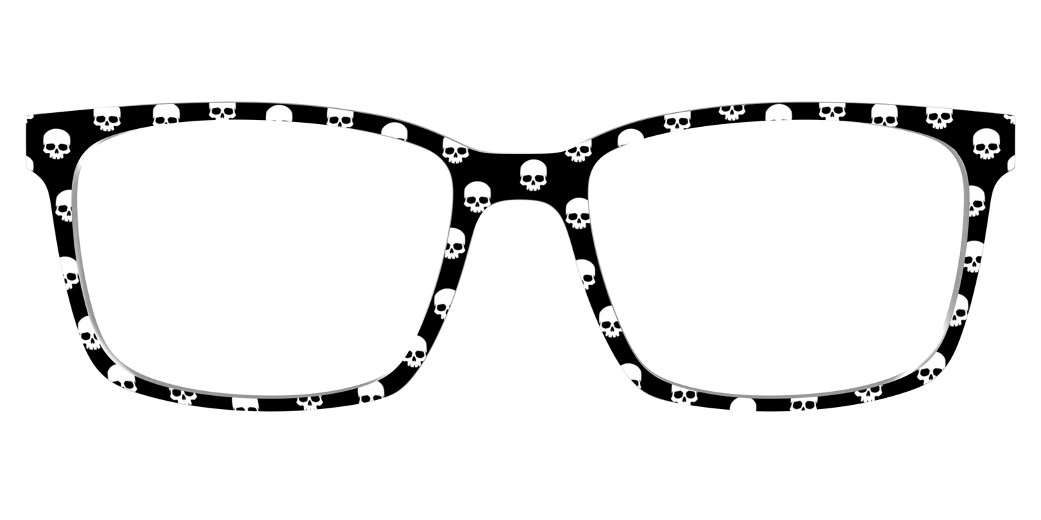 The Simple Spooky Skulls - Front Top Image - Pair Eyewear