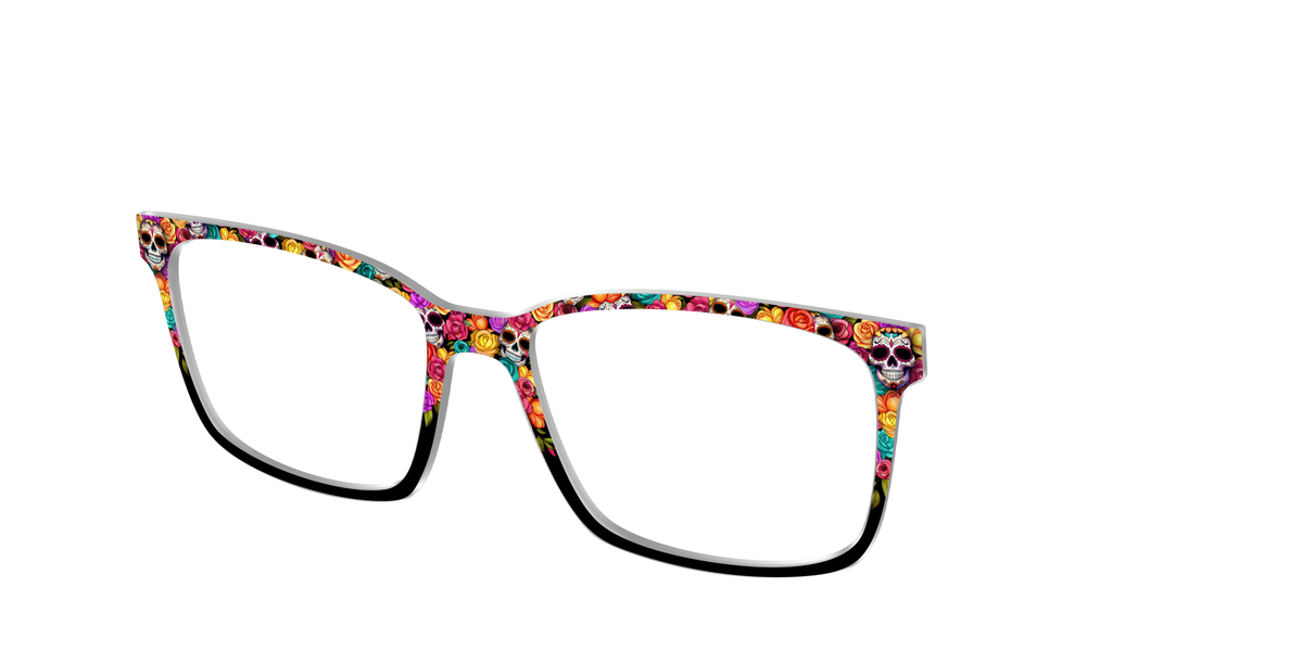 The Sugar Skulls Crown - Angle Top Image - Pair Eyewear